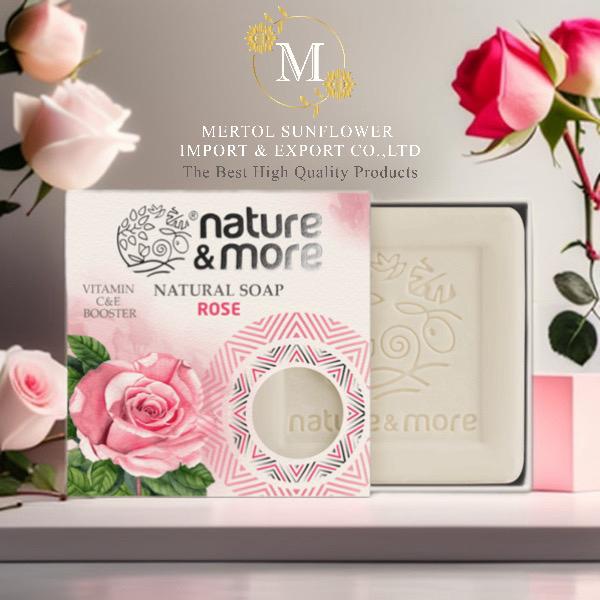 Natural Soap ROSE 100G - Image 3